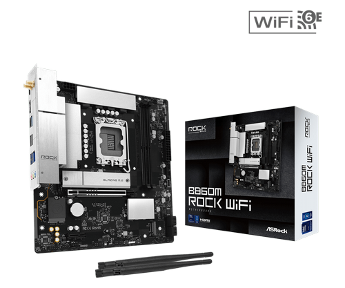 ��� �� ������ ASRock B860M Rock WiFi 7 ATX LGA 1851 Intel