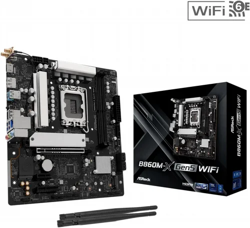 ��� �� ������ ASRock B860M-X GEN5 mATX WIFI LGA 1851 Intel
