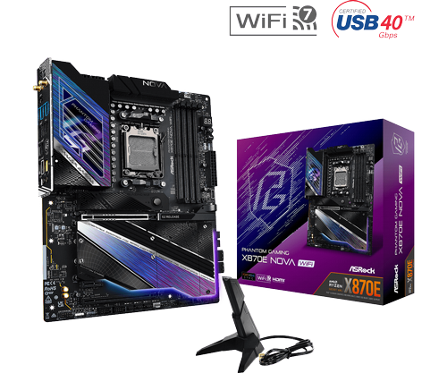 ��� �� ������ ASRock X870E Nova WiFi7 AM5 AMD