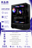 מחשב גיימינג נייח i5-14400F B760M 16GB DDR4 RTX5060TI 16GB VCX300 650W Win11