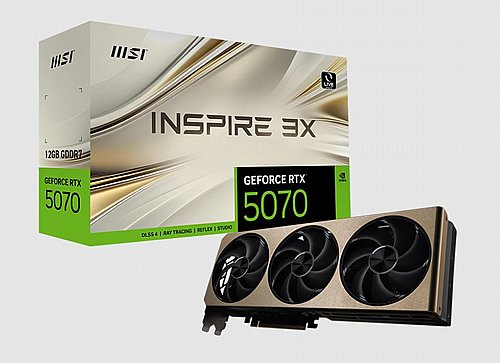 ����� ��� MSI Geforce RTX 5070 12G INSPIRE 3X