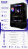 מחשב גיימינג Intel 12400F B760M 16GB DDR4 500GB SSD RTX3050 550Watt VCX300