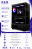 מחשב גיימינג Intel 12400F B760M 16GB DDR4 500GB SSD RTX5060 500Watt VCX300