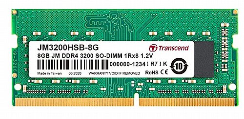 ������ ����� ���� Transcend DDR4 DRAM Module 3200 mhz 8GB JM3200HSB-8G