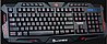 מקלדת גיימינג MARVO Gaming Keyboard Ghost K636 בצבע אדום/כחול