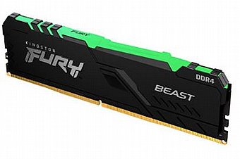 ����� ����� Kingston DDR4 Fury Beast RGB 8GB 3200MHZ CL16