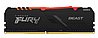 זכרון לנייח Kingston DDR4 Fury Beast RGB 8GB 3200MHZ CL16