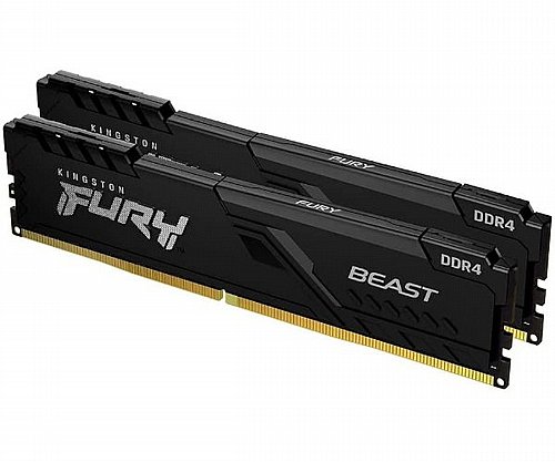 ������� ����� ���� ���� Kingston ��� KF432C16BBK2/16 16GB 2*8GB DDR4 3200MHz CL16 1.35V