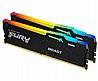 זכרון לנייח Kingston FURY Beast RGB 64GB 2x32GB DDR5 5600MHz C40