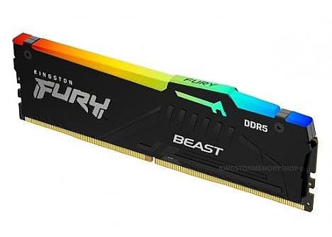 ������ ����� Kingston Fury Beast RGB 64GB DDR5 5600MHZ C40