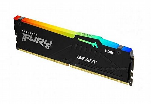 ������ ����� KINGSTON FURY Beast RGB 32GB DDR5 6000MHZ C36 EXPO/XMP