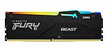 ������ ����� ���� ���� Kingston ��� FURY BEAST RGB 32GB DDR5 6000MHZ CL36 EXPO/XMP