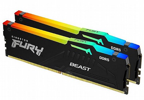 ������ ����� Kingston Fury Beast RGB 32GB 2x16GB 6000Mhz DDR5 CL36 KIT