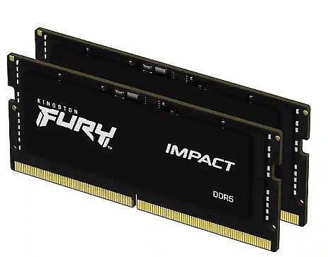 ������ ����� Kingston Fury Impact 32GB 2X16GB 6000mhz DDR5 C38 SOD