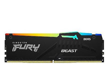 ����� ����� Kingston Fury Beast Black RGB 16GB 6400MHZ DDR5 C36