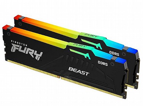 ������ ����� KINGSTON FURY Beast 32GB 2X16 DDR5 6400MHZ C32 EXPO/XMP