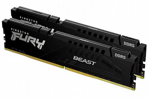 ����� Kingston Fury Beast DDR5 64GB 2X32 6400MHZ CL32 INTEL XMP