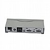 בורר KVM בעל 2 יציאות DP עם חיבורי USB וסאונד Gold Touch KVM-DP-2