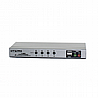 בורר KVM בעל 4 יציאות DP עם חיבורי USB וסאונד Gold Touch KVM-DP-4