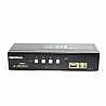 ��� KVM ��� 4 ������ HDMI ���� 4K ���� �� 2 ������ �� ������ USB ������ Gold Touch KVM-HD-4-2