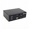 בורר KVM בעל 2 יציאות HDMI עם חיבורי USB וסאונד Gold Touch KVM-HDMI-2-4K60HZ איכות 4K