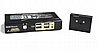בורר KVM בעל 2 יציאות HDMI עם חיבורי USB וסאונד Gold Touch KVM-HDMI-2-4K60 איכות 4K