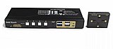 ���� KVM ��� 4 ������ HDMI ������ 4K �� ������ USB ������ Gold Touch KVM-HDMI-4-4K60HZ