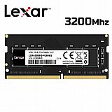 ������ ����� ���� ���� Lexar DDR4 8 GB 3200MHZ CL22 LD4AS016G-B3200 SODIMM