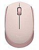 עכבר אלחוטי דגם Logitech Wireless M171 בצבע ורוד