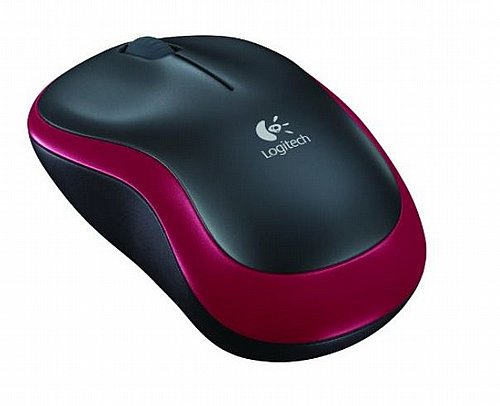  Logitech Wireless Mouse M185 Red Retail ���� ����