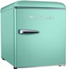 מקרר רטרו משרדי עם מקפיא 46 ליטר Mont Blanc MBR-90DF De-Frost בצבע פיסטוק