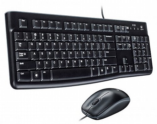 �� ����� ����� ������ ���� Logitech ��� Desktop Set MK120 Retail