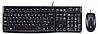 סט מקלדת ועכבר ברוסית חברת Logitech דגם Desktop Set MK120 Retail