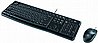 סט מקלדת ועכבר ברוסית חברת Logitech דגם Desktop Set MK120 Retail