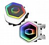 קירור נוזלי CoolerMaster 360 Core II White 280W TDP Intel/Amd