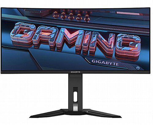 ��� ������� ���� Gigabyte MO34WQC 34" WQHD QD-OLED 175Hz 0.03MS Speakers 2xHDMI DP ��� ����