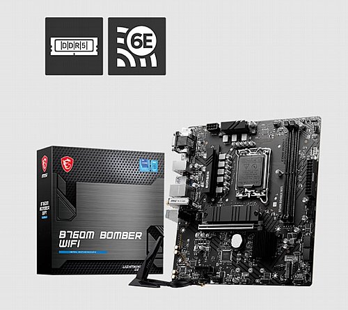 ��� �� MSI B760M BOMBER WIFI DDR5