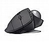 עכבר אלחוטי עם כדור עקיבה חברת Logitech דגם MX ERGO צבע שחור