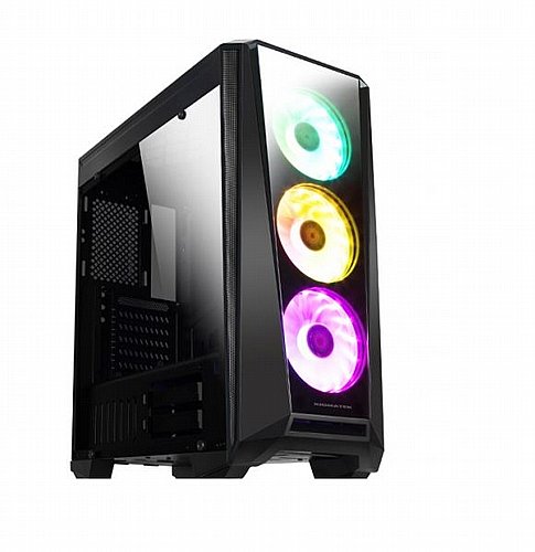 ���� ���� ��� ��� ���� XIGMATEK ��� MYSTIC 9 RGB + X-CALIBRE 600W - ���� �� 2 �������� ������ ����