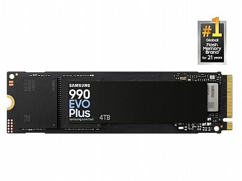 ���� ����� Samsung 990 EVO PLUS 4TB NVME M.2 up to 7250 Read 6300 Write