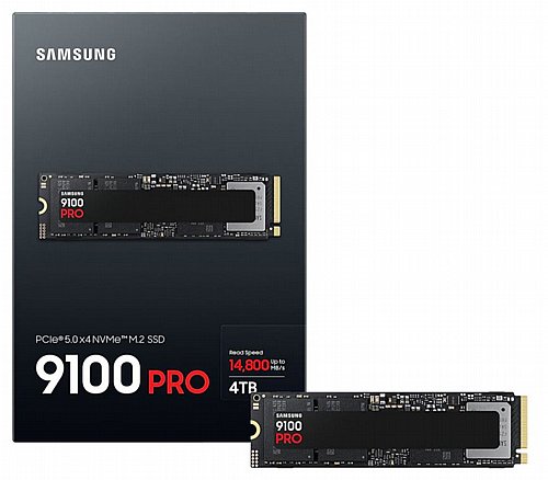 ���� Samsung 9100 PRO 4TB NVMe M.2 PCIe Gen5 14800/13400