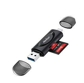 ���� ������� Netac Card Reader WK14 USB3.0+TYPE-C Msd/SD