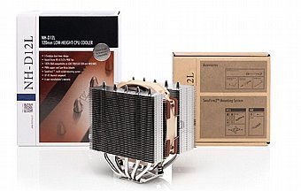 ��� ����� ����� Noctua NH-D12L low-height 120mm dual tower CPU cooler  