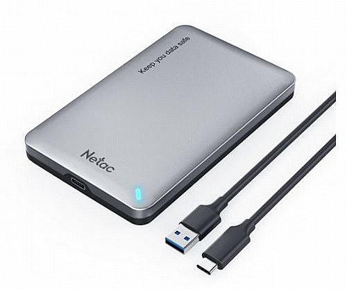 ����� ������� ����� Netac USB Type-C 2.5 Inch SATA HDD Case WH12
