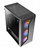 מארז מחשב ללא ספק Antec NX320 ATX Mid Tower Black Case - צבע שחור