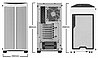מארז ללא ספק חברת Be Quiet! דגם PURE BASE 500DX Black BGW37 צבע לבן