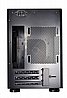 מארז חברת LIAN-LI דגם PC-TU150 Mini-ITX Case Aluminum TG Black צבע שחור