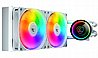 קירור נוזלי למעבד COUGAR Poseidon Elite 240 ARGB AIO liquid cooler צבע לבן