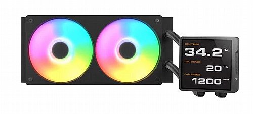 ����� ����� ����� COUGAR Poseidon Vistek 240 ARGB AIO liquid cooler - Black