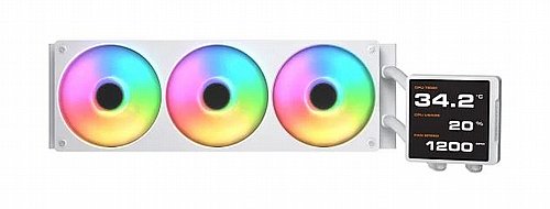  ����� ����� ����� COUGAR Poseidon Vistek 360 ARGB AIO liquid cooler - White